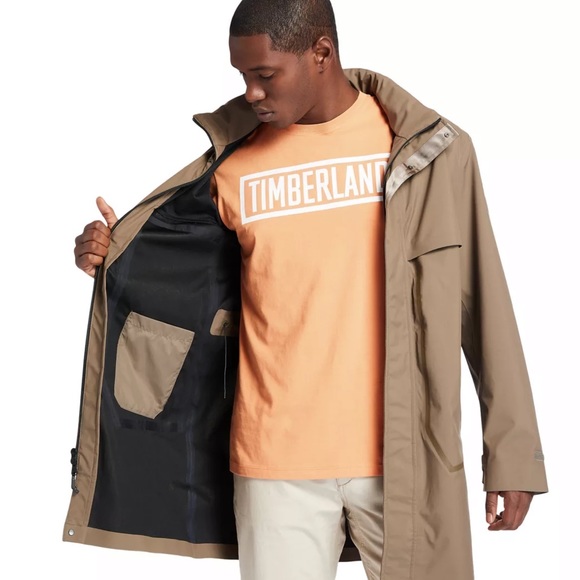TIMBERLAND MEN'S WATERPROOF TRAVEL PARKA - Picture 12 of 13